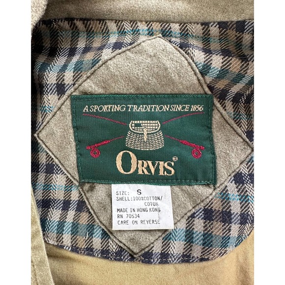 Vintage 80s 90s Orvis Fishing Safari Small Vest VTG - Picture 4 of 6